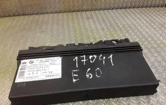 BMW 5 E60 E61 Central body control module 6978713