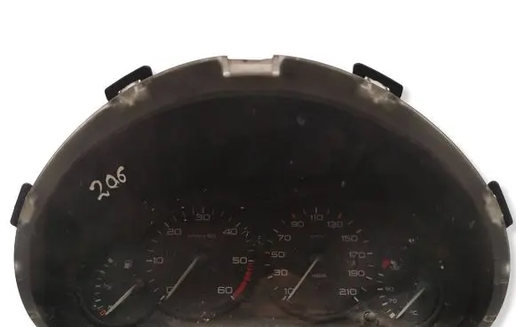 Peugeot 206 Speedometer (instrument cluster) 9643401180 09032109805 04111010060