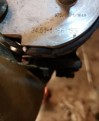 BMW 7 E38 Other brake parts 34511166155