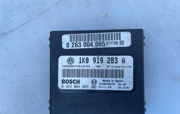Volkswagen Golf V Parking PDC control unit/module 0263004065 1K0919283A