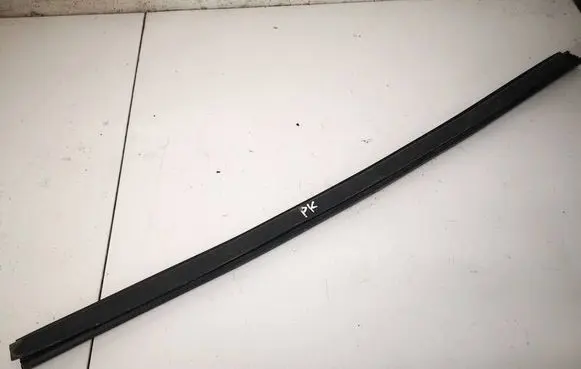 Tesla Model S Front door glass trim molding 
