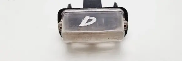 Citroen C5 Number plate light