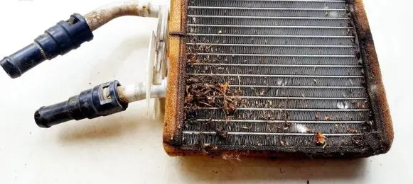Mazda 323 Heater blower radiator