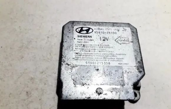 Hyundai Santa Fe Airbag control unit/module 9591026100 5wk42951