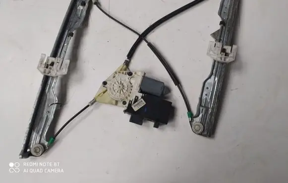 Citroen C5 Front door window regulator with motor 9632531880