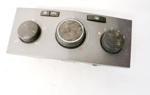 Opel Zafira B Climate control unit 13269411 90151-317
