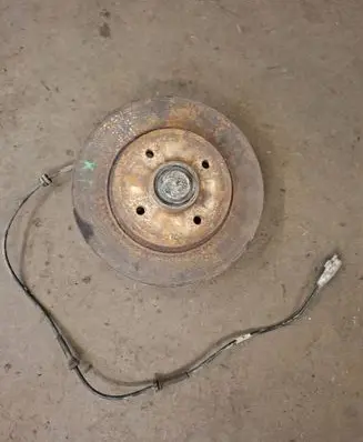 Rear brake disc