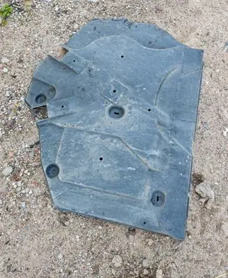 Mercedes-Benz E W212 Trunk boot underbody cover/under tray A2126192338