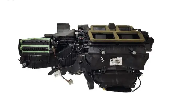 Interior heater climate box assembly