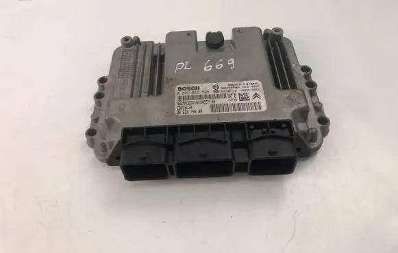 Peugeot 206 Engine control unit/module 9663475880