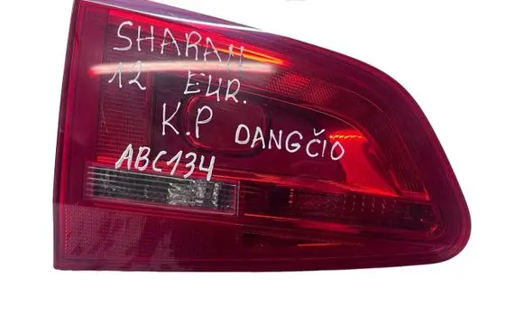 Volkswagen Sharan Tailgate rear/tail lights 7N0945093H 8950496607J 89504966