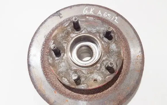 Mazda 626 Rear brake disc neventiliuojamas