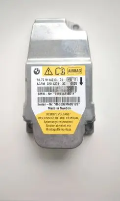 BMW 5 E60 E61 Airbag control unit/module 65779114215 9114215 65779172019