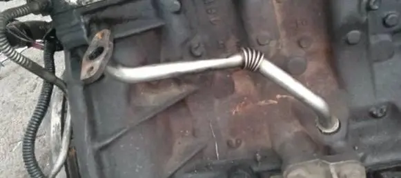 Turbo turbocharger oiling pipe/hose