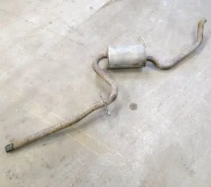 Skoda Octavia Mk2 (1Z) Muffler/silencer 1K0119G