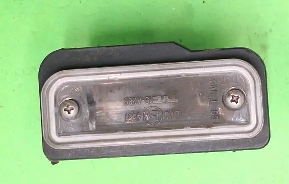 Mercedes-Benz C W203 Number plate light