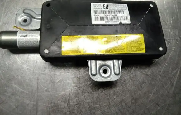 Front door airbag
