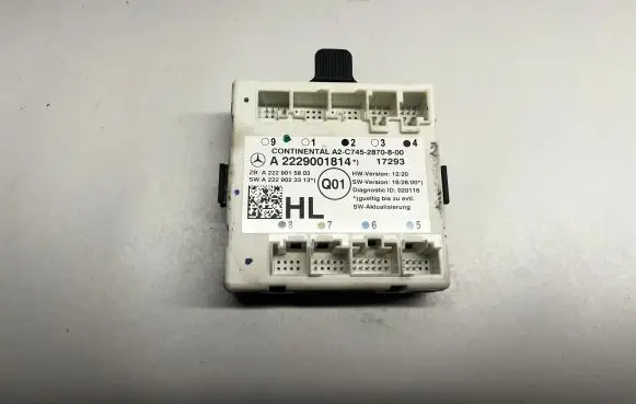 Mercedes-Benz GLC X253 C253 Door control unit/module A2229001814