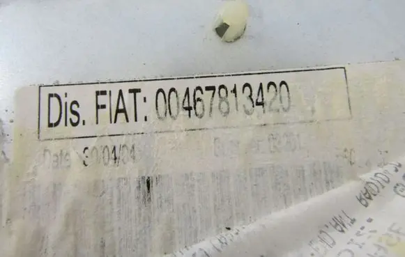 Fiat Stilo Front window lifting mechanism without motor 00467813420