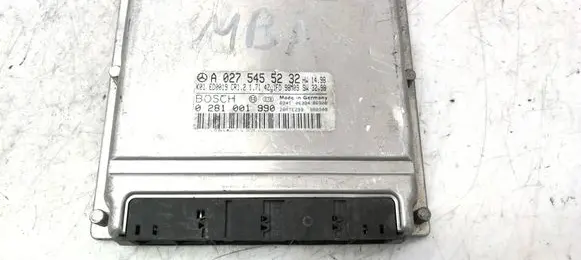 Mercedes-Benz A W168 Engine control unit/module A0275455232 0281001990 28RTE299