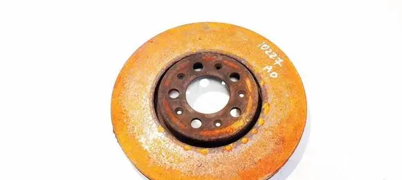 Skoda Fabia Mk2 (5J) Front brake disc ventiliuojamas