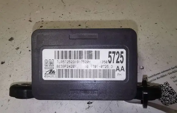 Opel Insignia A ESP acceleration yaw rate sensor 13505725 10170107253