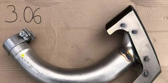 Audi Q8 Rear muffler/silencer tail pipe 4MQ253682T
