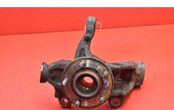 Front wheel hub spindle knuckle
