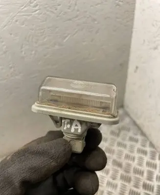 Number plate light