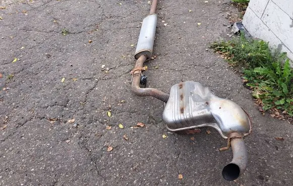 Volvo S80 Muffler/silencer 9110WM 9280WM
