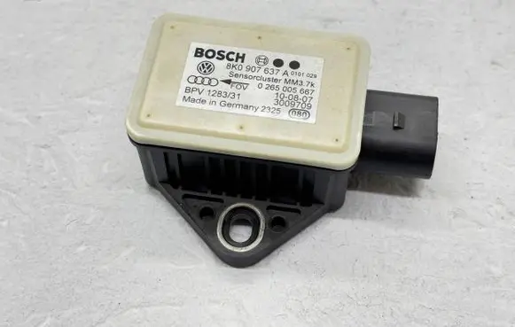 Audi A5 8T 8F ESP acceleration yaw rate sensor 8K0907637A