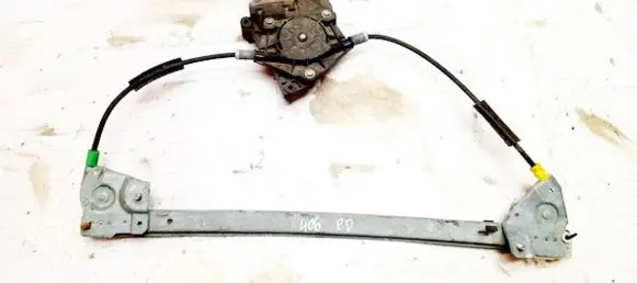 Peugeot 406 Sliding door window regulator with motor 111170xxx 9618911280
