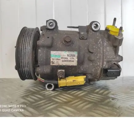 Citroen Berlingo Air conditioning (A/C) compressor (pump) 9800839580 01670504362 R134A1330F