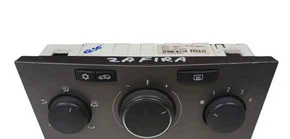 Opel Zafira B Climate control unit 13231057