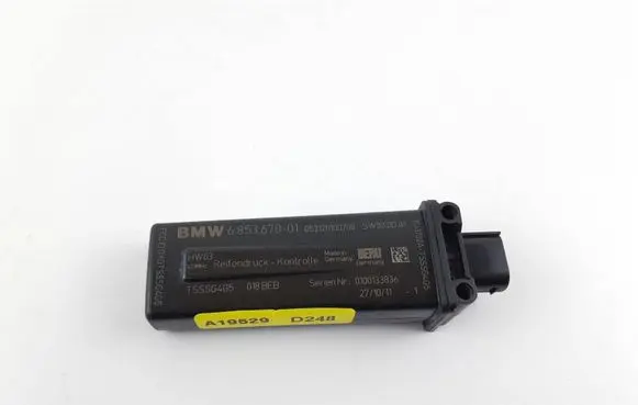 BMW 5 F10 F11 Tire pressure control unit 6853670 053120100708