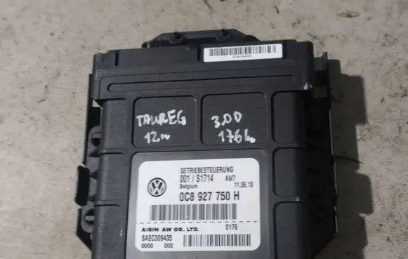 Volkswagen Touareg II Gearbox control unit/module 0C8927750H 001S1714 SAEC009435