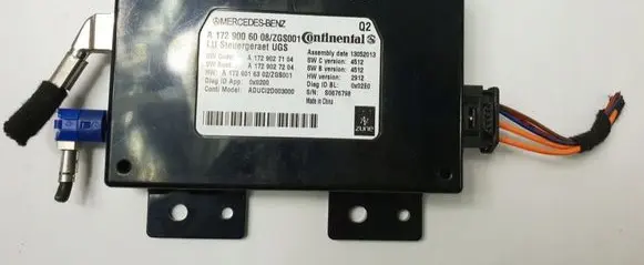Mercedes-Benz C W204 Other control units/modules A1729006008