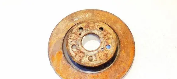 Toyota Avensis T270 Rear brake disc neventiliuojamas
