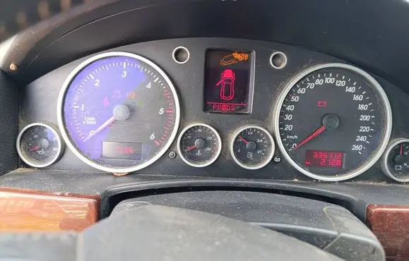 Volkswagen Touareg I Speedometer (instrument cluster) 7L6920870S 0263655510 K1579235