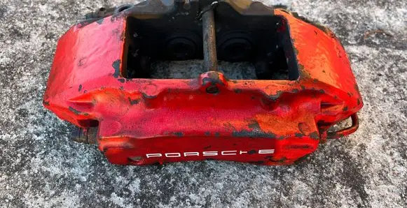Rear brake caliper