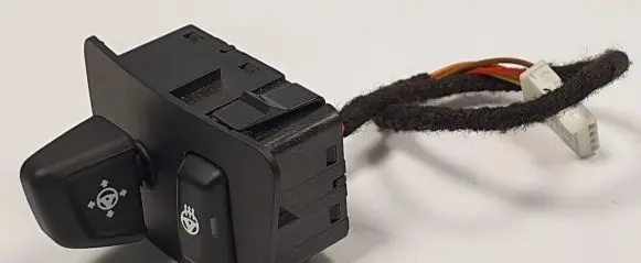 BMW 5 F10 F11 Steering wheel adjustment switch 9188878