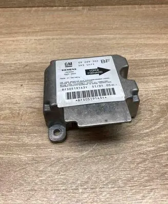 Opel Astra G Airbag control unit/module 09229302 5WK42925