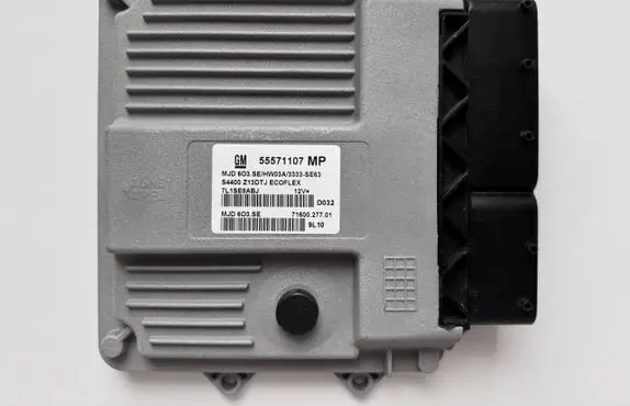 Opel Corsa D Engine control unit/module 55571107MP 55571107 MJD603SE