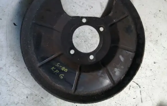 Volvo S80 Rear brake disc plate dust cover 6G912K317A