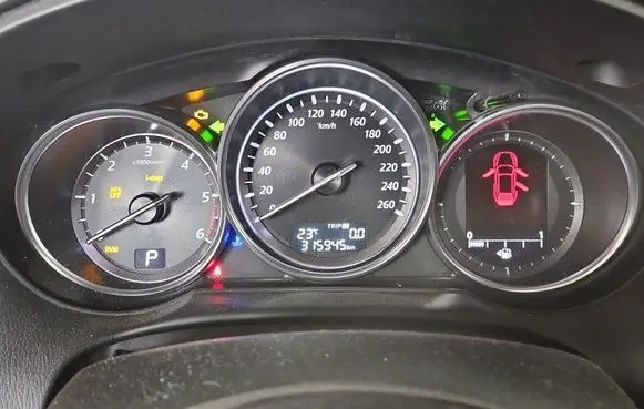 Mazda CX-5 Speedometer (instrument cluster) CNKS01A IMPRK1454011