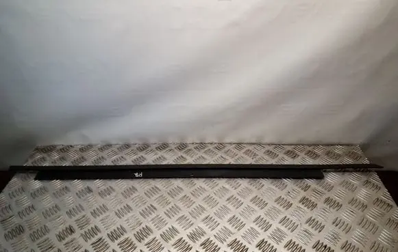 Front door glass trim molding