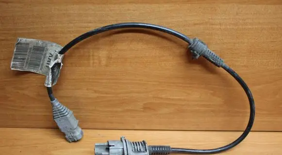 Opel Vectra C Front ABS sensor wiring 13128268 20041208 0020041208035732