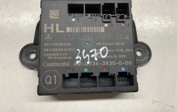 Mercedes-Benz CLS C218 X218 Door control unit/module 2189008500 A2189008500