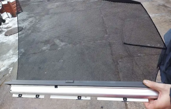 Audi A8 S8 D3 4E Rear door sun blind/shade 4E0861333F