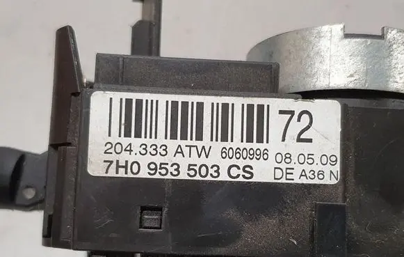 Seat Ibiza IV (6J,6P) Wiper turn signal indicator stalk/switch 7H0953503CS 24828556